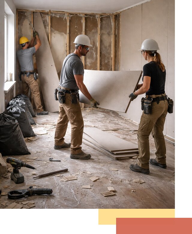 Демонтаж стеновых панелей в Борисоглебске быстро и аккуратно