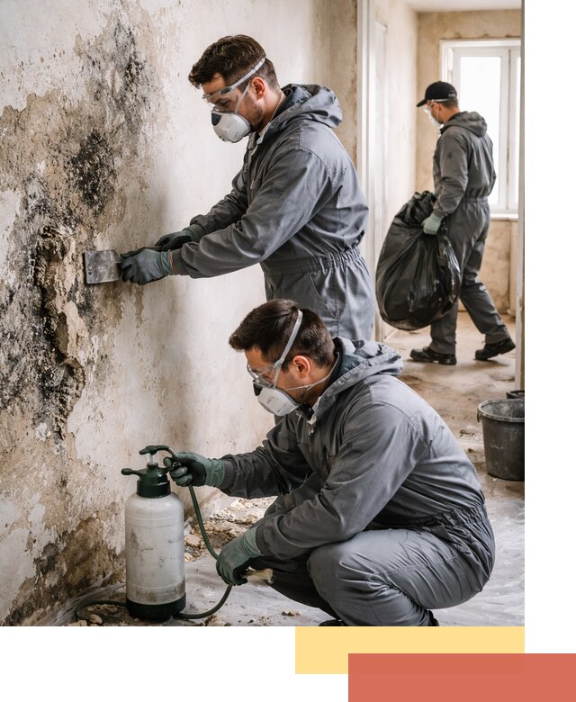 Удаление плесени со стен профессионально в Борисоглебске