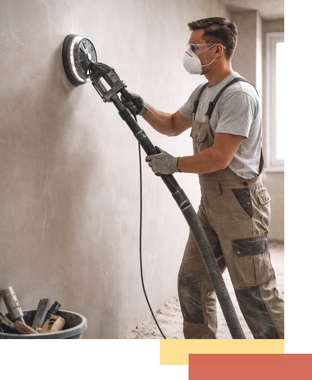 Профессиональная шлифовка стен в Борисоглебске быстро и качественно