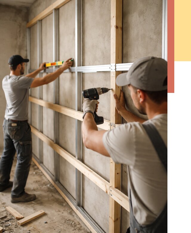 Устройство обрешетки под панели в Борисоглебске от 2185 руб. — монтаж под ключ | ОТДЕЛОЧНИК-Брс