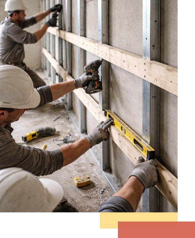 Устройство обрешетки под панели в Борисоглебске