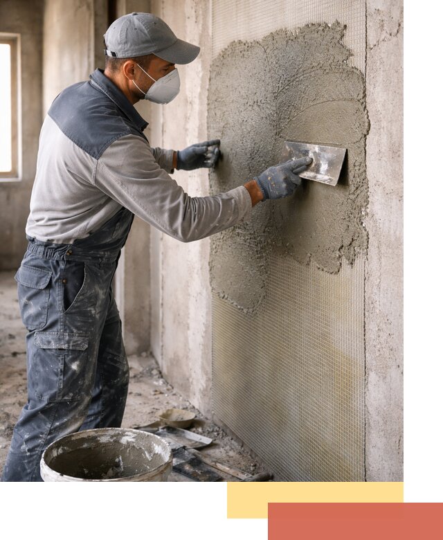 Штукатурка стен по сетке в Борисоглебске под ключ качественно и быстро