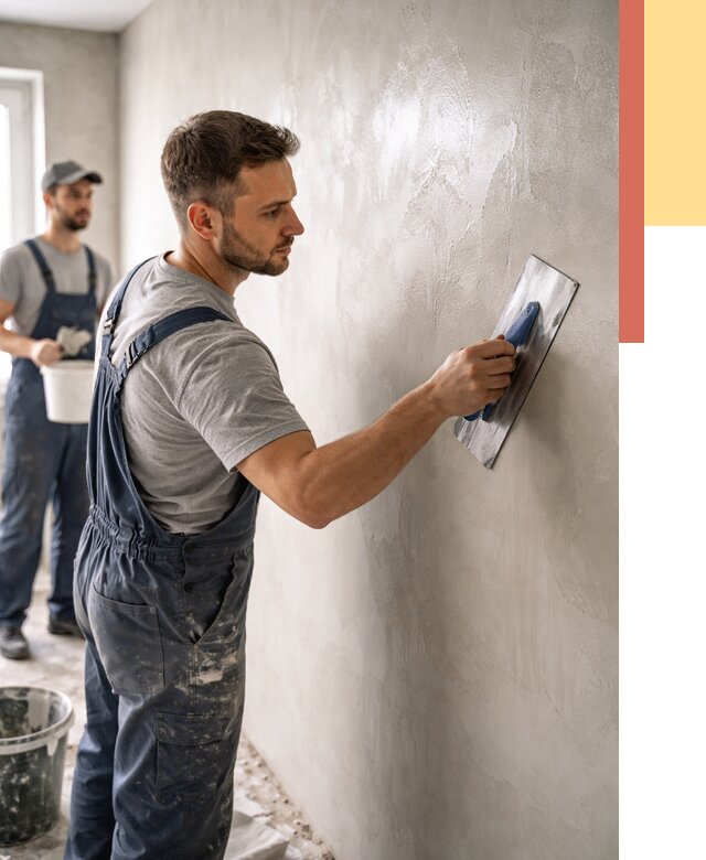 Глянцевание штукатурки стен в Борисоглебске от 7803 руб. — услуги и затирка | ОТДЕЛОЧНИК-Брс