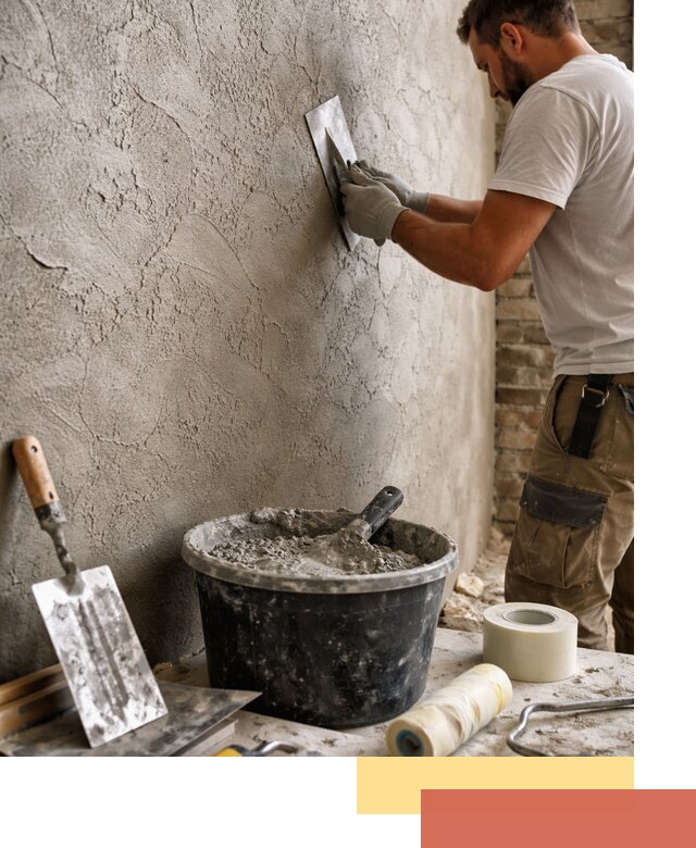 Декоративная штукатурка лофт в Борисоглебске — отделка стен и потолков