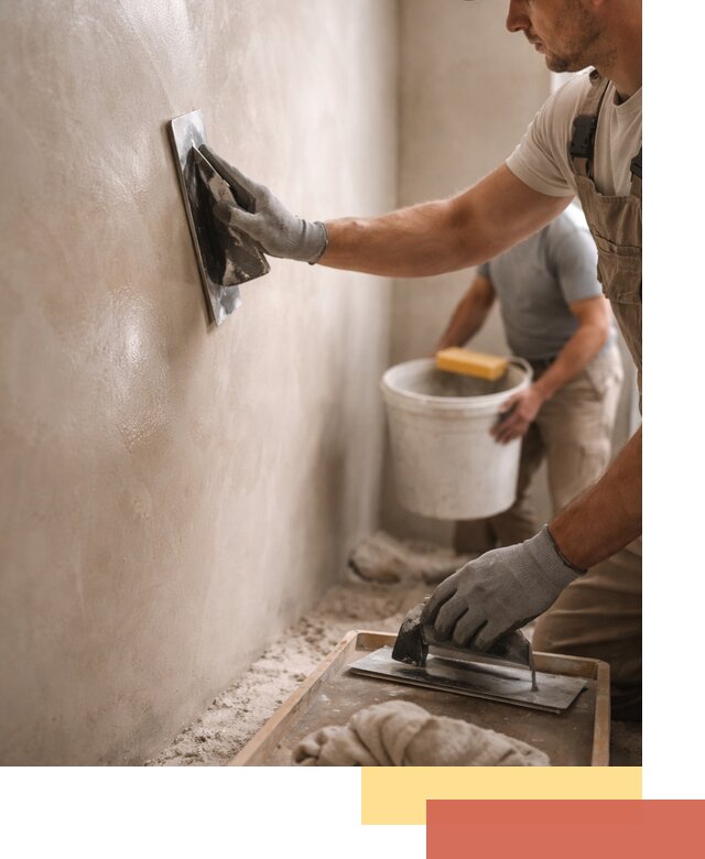 Нанесение марокканской штукатурки таделакт в Борисоглебске