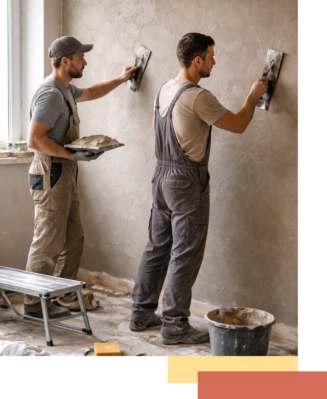 Ремонт декоративной штукатурки и восстановление фактуры в Борисоглебске