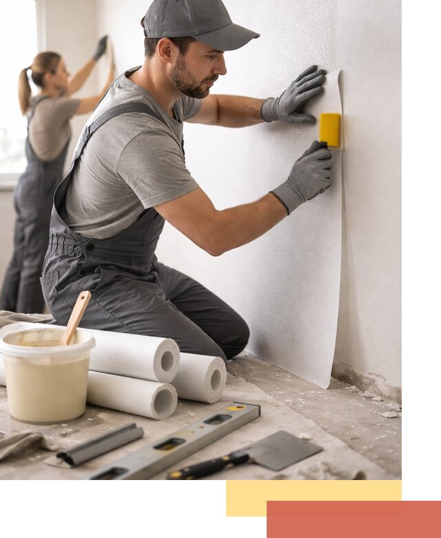 Поклейка стеклообоев профессионально в Борисоглебске