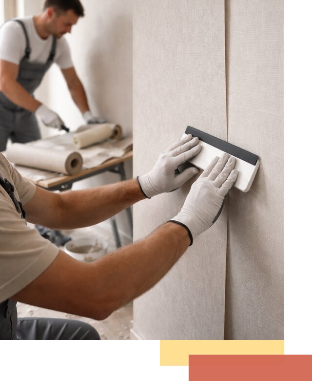 Поклейка обоев под покраску в Борисоглебске профессионально и быстро