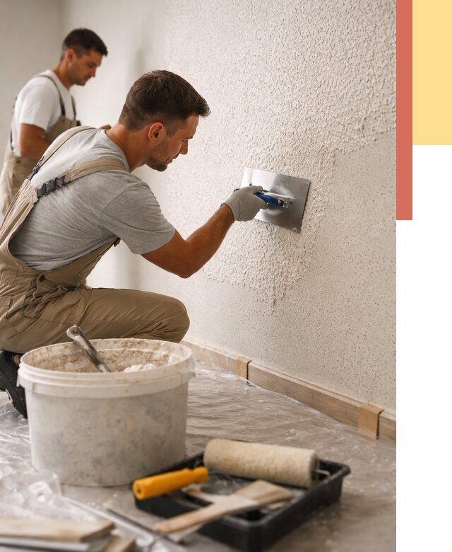 Нанесение жидких обоев в Борисоглебске от 7803 руб./м2 — быстро и недорого | ОТДЕЛОЧНИК-Брс