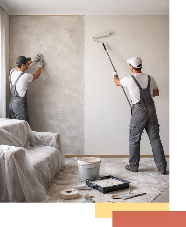 Покраска стен антивандальной краской в Борисоглебске