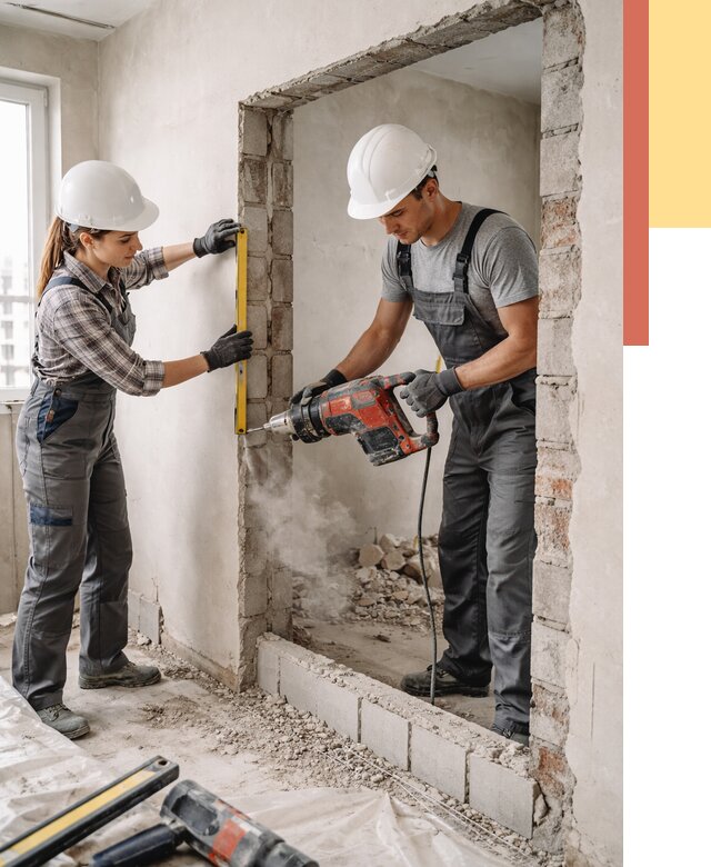 Создание проемов в стенах в Борисоглебске от 6763 руб. — алмазная резка и расширение | ОТДЕЛОЧНИК-Брс