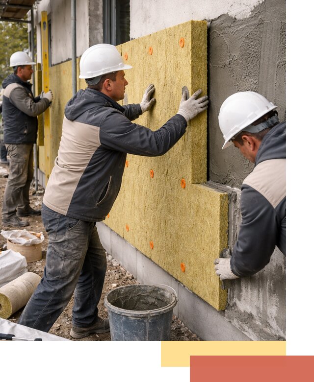 Утепление стен минватой в Борисоглебске — тепло и звукоизоляция