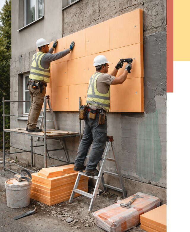 Утепление стен пеноплексом в Борисоглебске от 1925 руб./м2 — быстро и недорого | ОТДЕЛОЧНИК-Брс