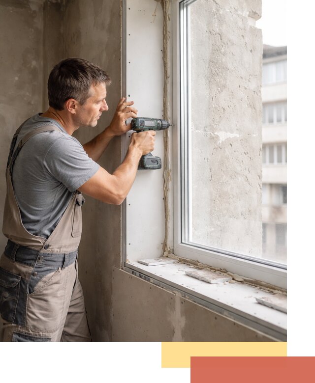 Монтаж гипсокартонных откосов в Борисоглебске под ключ