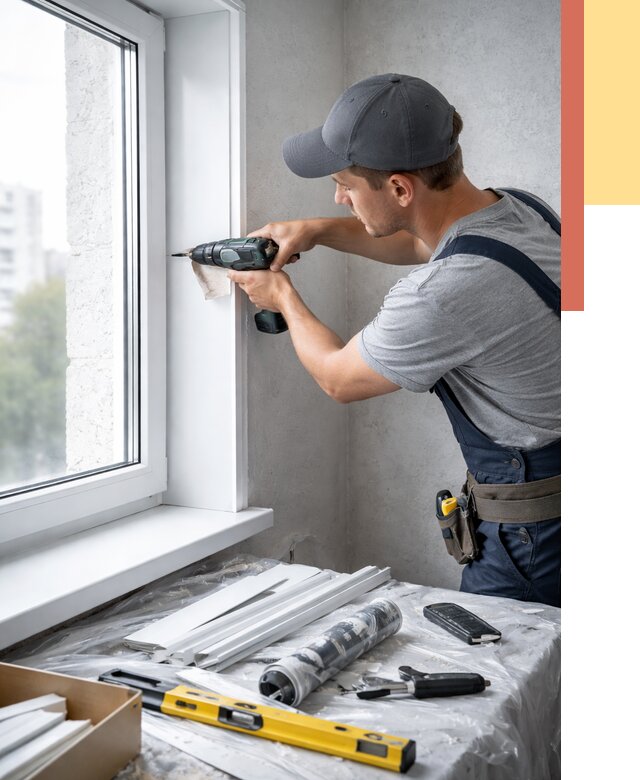 Установка пластиковых откосов в Борисоглебске от 2341 руб. | ОТДЕЛОЧНИК-Брс монтаж, быстро и недорого