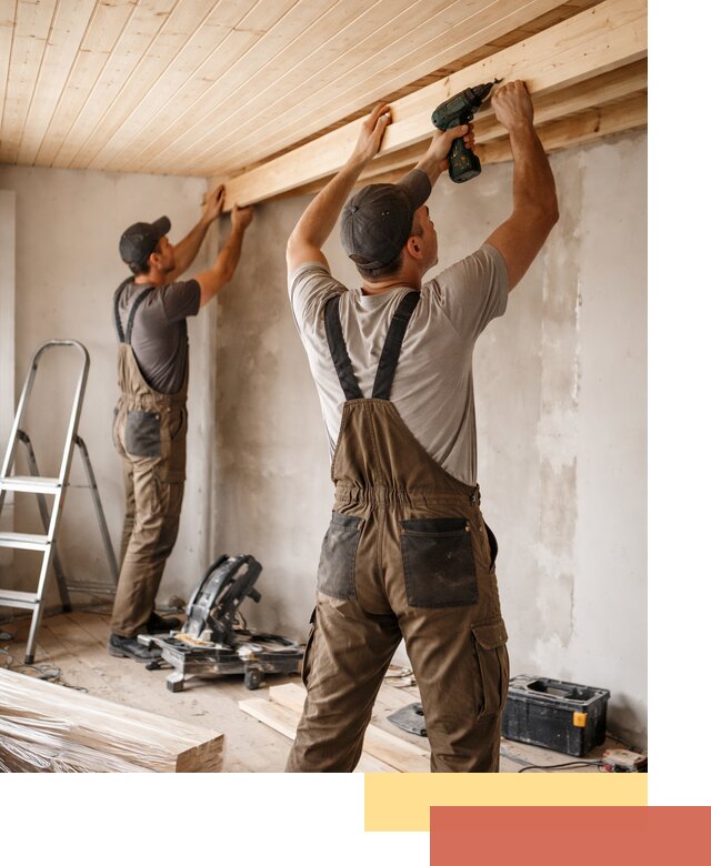 Монтаж потолка из вагонки в Борисоглебске профессионально и аккуратно