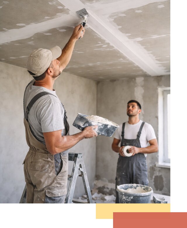 Обработка швов потолка ГКЛ в Борисоглебске: качественная заделка и шпатлевка