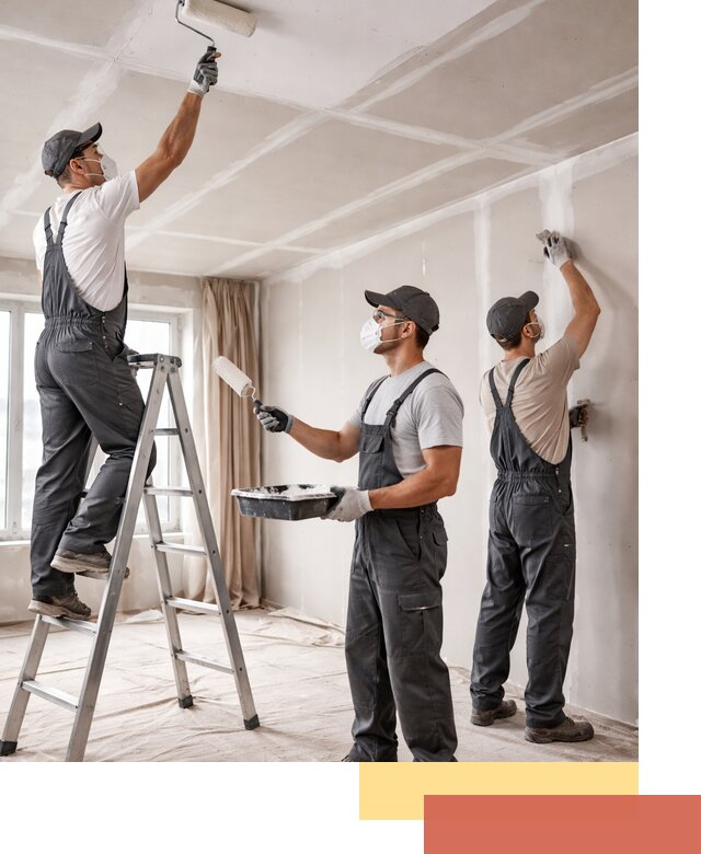 Покраска потолка из гипсокартона в Борисоглебске качественно и недорого