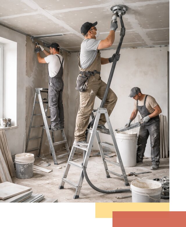 Ремонт потолка из гипсокартона в Борисоглебске: быстрый и качественный монтаж